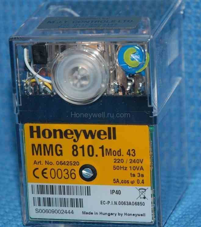 Топочный автомат Honeywell MMG 810.1 mod.43
