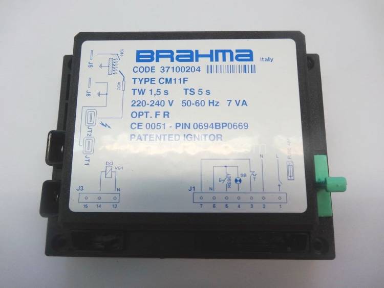 Блок управления горением BRAHMA CM11F (37100204)