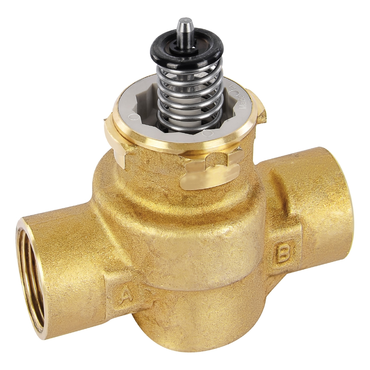 VCZAJ1000/U - 3/4" BSPP, двухходовой корпус, внутренняя резьба, 5,0 kvs