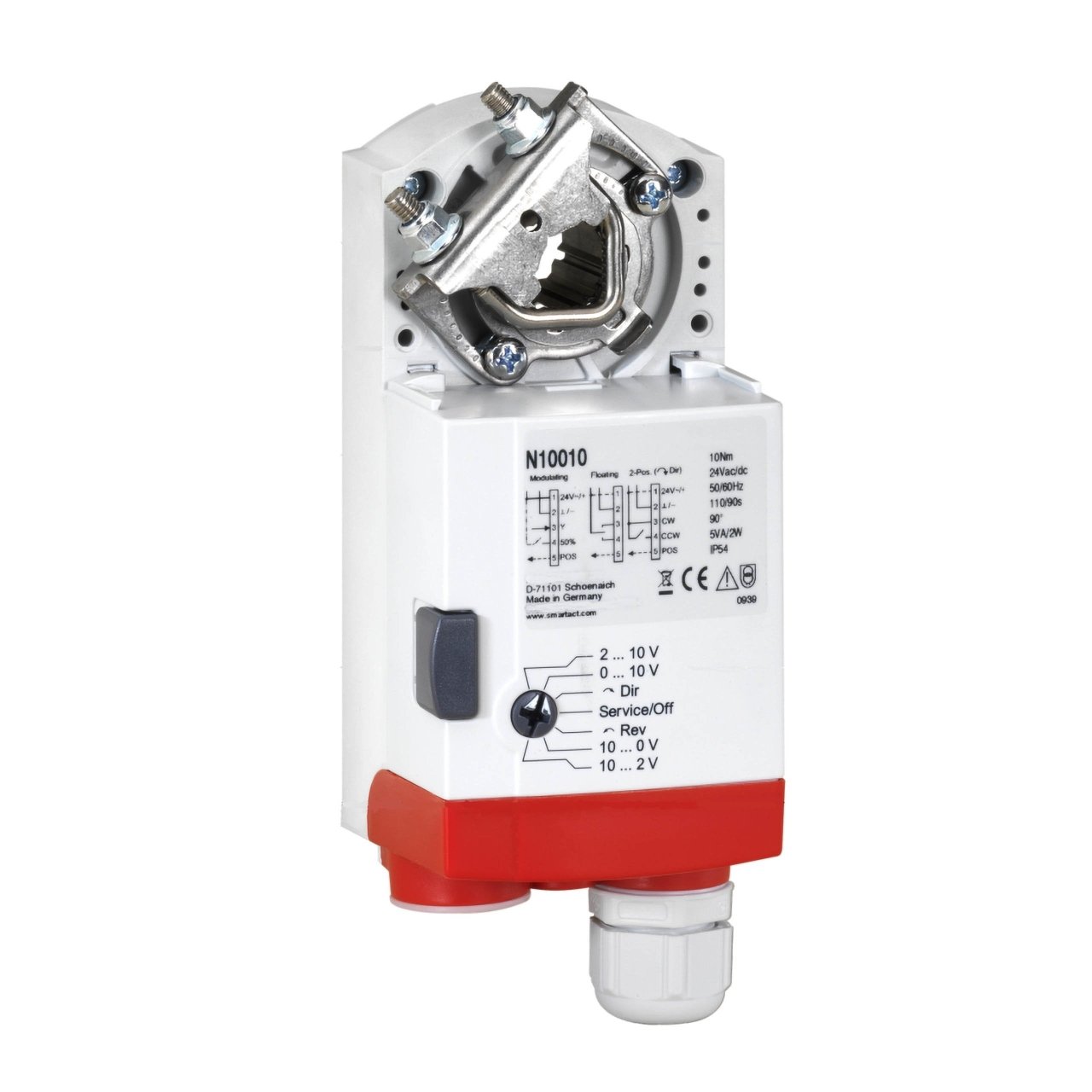 Актуатор заслонки Resideo N1024