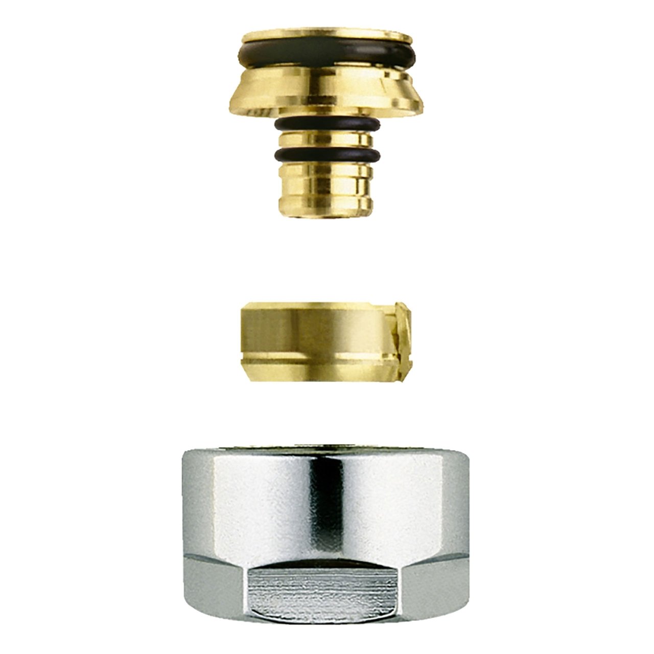 Resideo FEM24M20X2 - M24x19 - 20x2 мм (для труб из многослойного материала 20x2 мм), 1 шт.