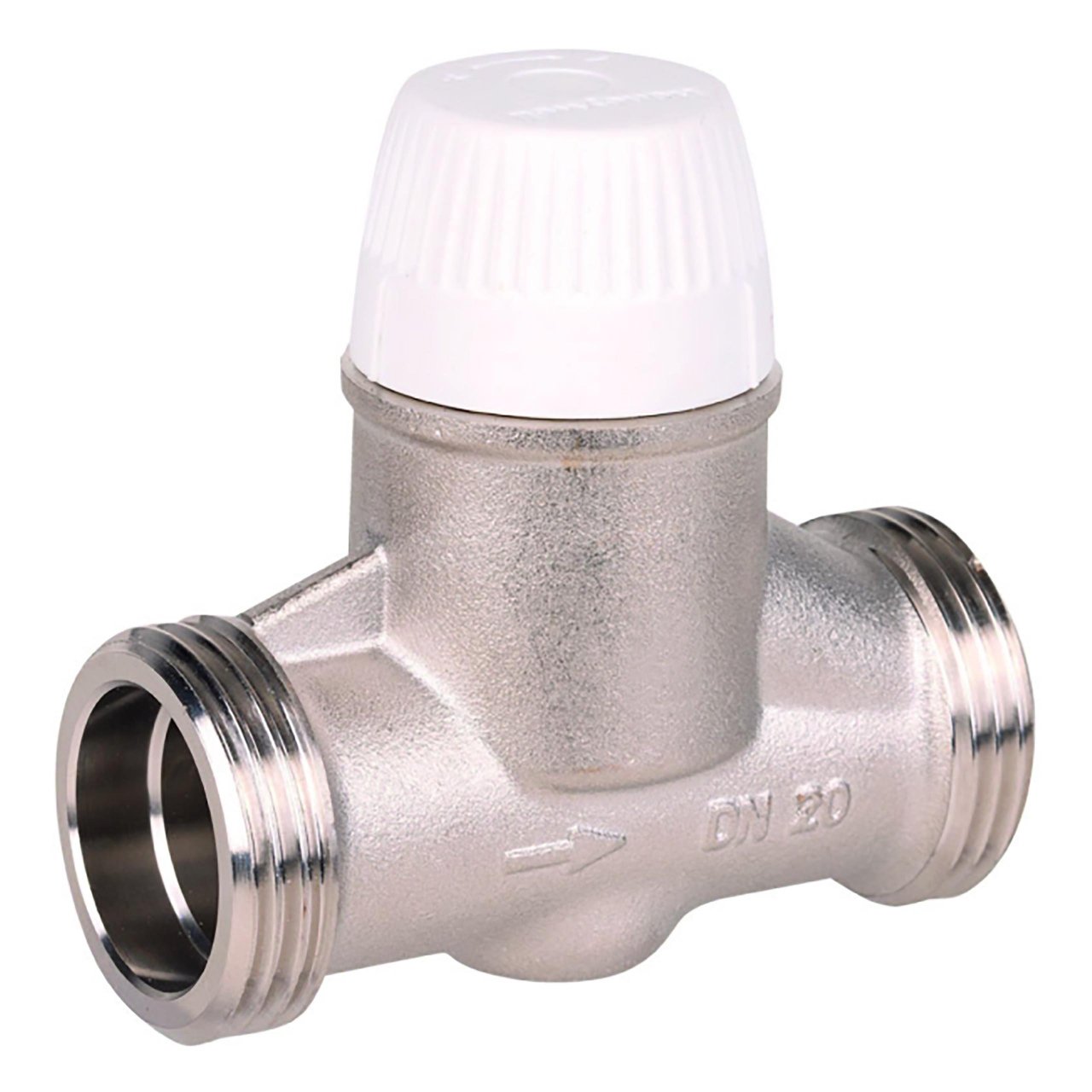 Resideo V2059DH015A — Прямой с наружной резьбой, плоское уплотнение, DN15, 3/4 дюйма