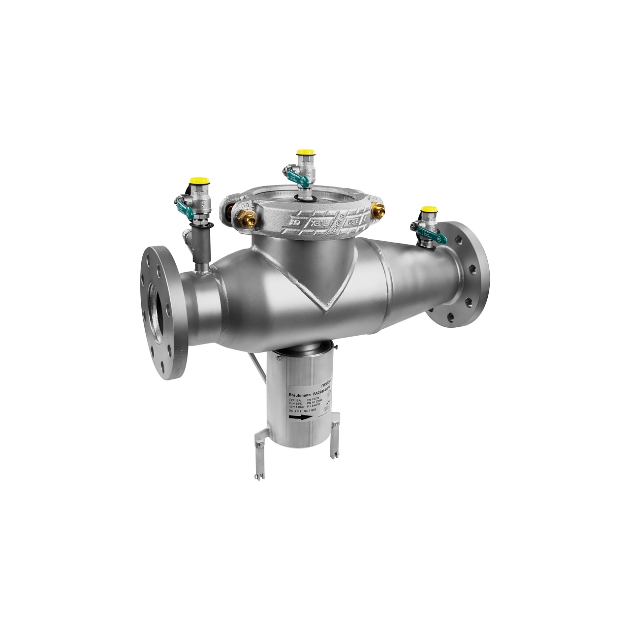 Обратный клапан Resideo BA298I-100FA стандартная версия с DN 100, 85 Kvs