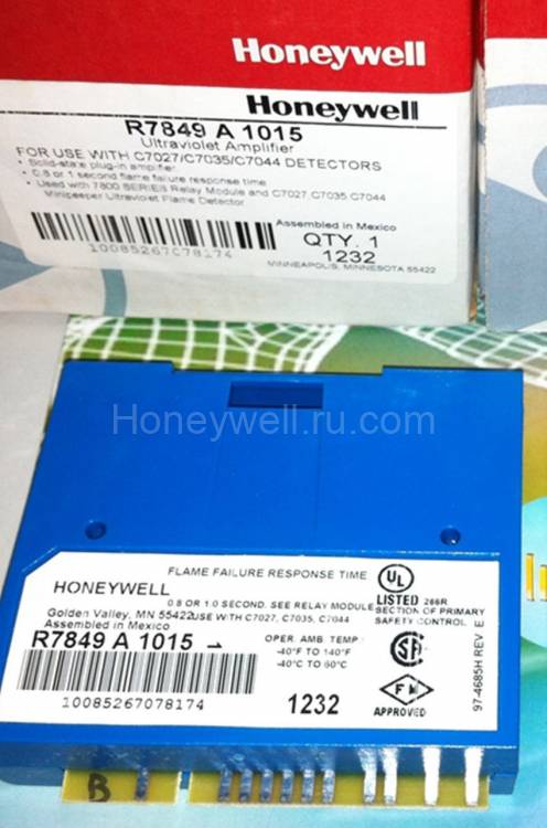 Honeywell R7849B1013/U