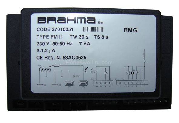 Блок управления горением BRAHMA FM11, 37010051