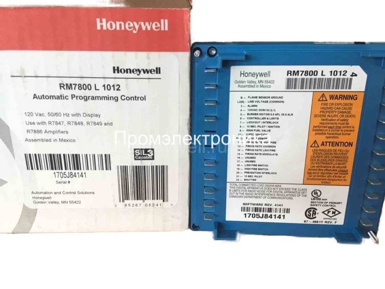 Honeywell RM7800L1012