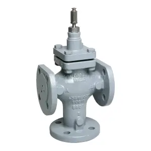 XF20D6.3 трехходовой клапан, фланцевый, DN20, PN40, Kvs 6,3