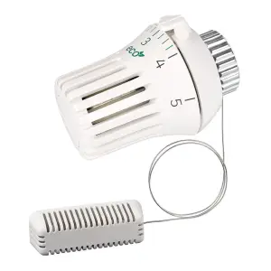 T600020W0 Термостат для радиатора Resideo (Honeywell), M30×1,5 мм, капиллярная трубка 2 м, диапазон уставки 1–28 °C