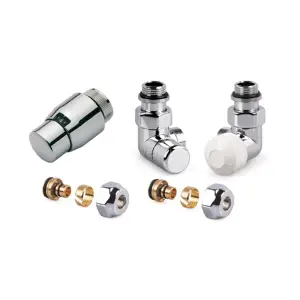 Комплект термостатических радиаторных клапанов Resideo (Honeywell) VTL4282RA1536