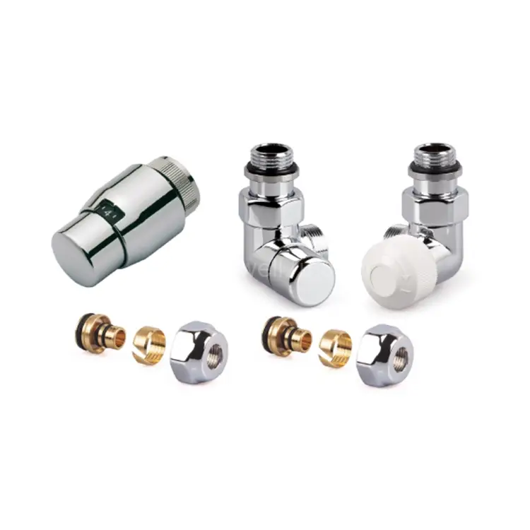 Комплект термостатических радиаторных клапанов Resideo (Honeywell) VTL4282RA1536