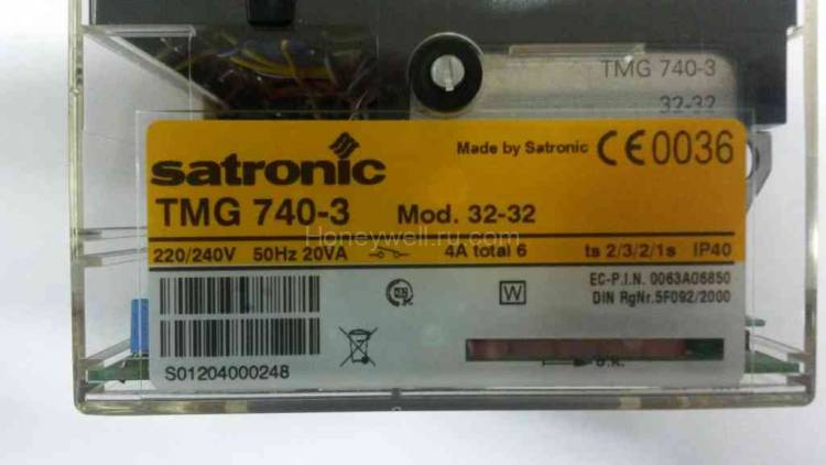 Топочный автомат Honeywell TMG 740-3 mod.32-32