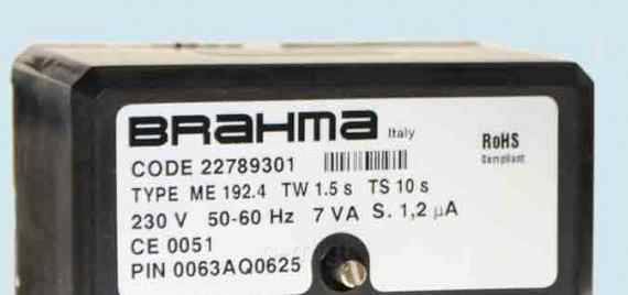 Блок управления горением BRAHMA ME191.4, ME192.4