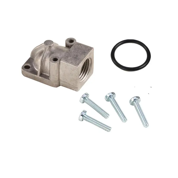 Фланец с углом 1/2" BSP, PL, с уплотнительным кольцом O-Ring и винтами
