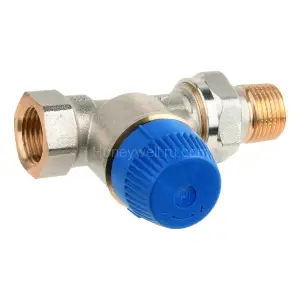 Термостатический клапан Resideo (Honeywell) Kombi-TRV V2100DPI10 прямой 10 мм, 3/8 дюйма