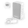 DC312SP2USB: беспроводной дверной звонок с USB-зарядкой и кнопкой — белый DC312SP2USB: беспроводной дверной звонок с USB-зарядкой и кнопкой — белый
