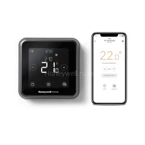 T6H600WF1003 Проводной умный термостат Resideo (Honeywell) — антрацит