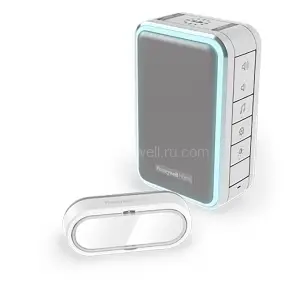 DC315SP2L Беспроводной дверной звонок с Halo‑подсветкой, USB‑зарядкой и кнопкой