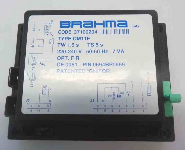 Блок управления горением BRAHMA CM11F (37100204)