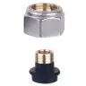 FEM22P12X1.1 — M22×1,5 — 12×1,1 мм (для трубы PEX 12×1,1 мм), 1 шт