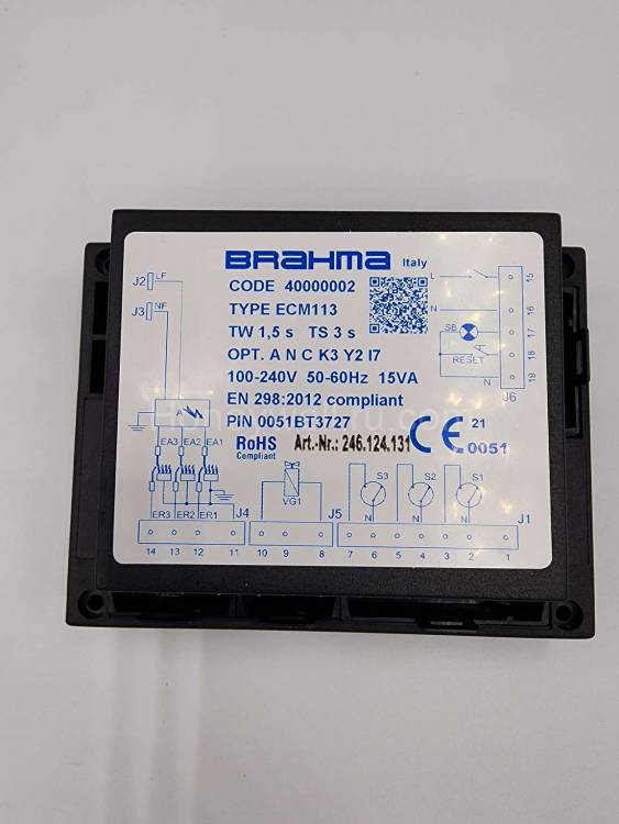 Контроллер розжига Brahma ECM113, 40000002