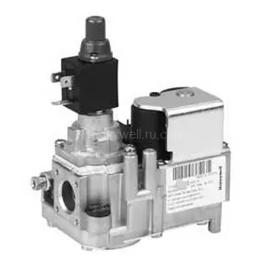 VK4125P2001 Клапан класса B+B для управления газом, 1/2 in x 1/2 in BSP.Pl, с регулятором V4336A2204