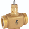 XE25B10 3-х ходовой линейный муфтовый клапан, Н/Р, PN16, DN25, Kvs10, 20 мм, 170 °C RESIDEO