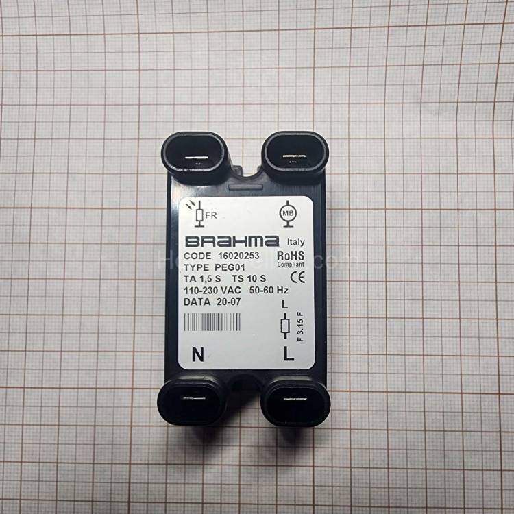 Устройство контроля пламени Brahma PEG01, 16020253