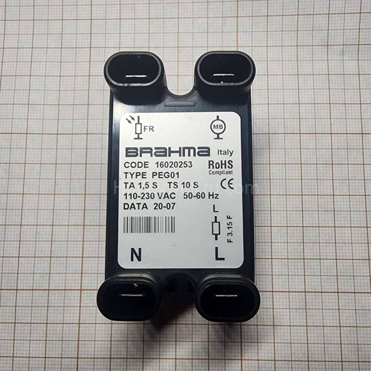 Устройство контроля пламени Brahma PEG01, 16020253