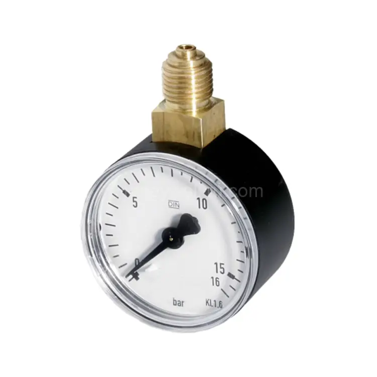 Манометр Resideo (Honeywell) M08M-A16 с диаметром корпуса 50 мм, диапазон 0–16 бар