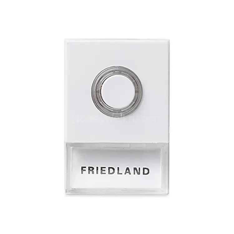 D723W Проводной дверной звонок Resideo (Honeywell) Pushlite Lit Doorbell Push