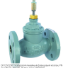 DF125C250 2-х ходовой линейный фланцевый клапан, PN25, DN125, Kvs250, 38 мм, 220 °C RESIDEO