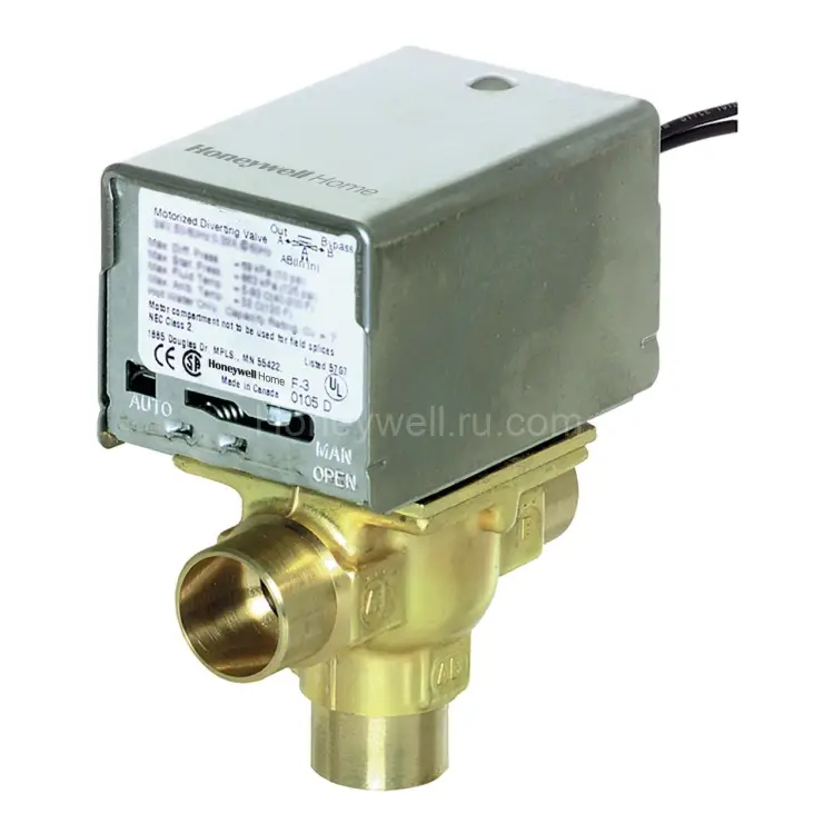 V4044C1312/B 3-ходовой дивертерный клапан 1 дюйм BSPP-INT