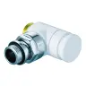V2481E0015 — угловой запорно-регулирующий клапан Verafix Design lockshield, белый V2481E0015 — угловой запорно-регулирующий клапан Verafix Design lockshield, белый