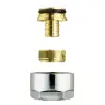 FEM24P14X2 - M24x19 - 14x2 мм (для трубы PEX 14x2 мм), 1 шт