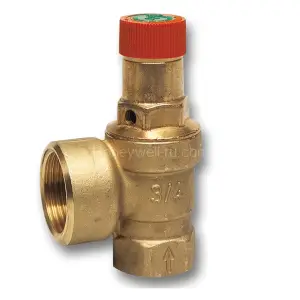 SM120-1 1/4A диафрагменный клапан безопасности, 300 кВт (258.000 ккал/ч), 2,5 бар