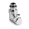 V2482L0015A — запорный lockshield вентиль Verafix Design, хром, двойной угол влево V2482L0015A — запорный lockshield вентиль Verafix Design, хром, двойной угол влево