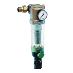 Фильтр обратной (реверсивной) промывки Resideo (Honeywell) F76CS-3/4AA с фильтрующей сеткой 100 микрон, 20 мм