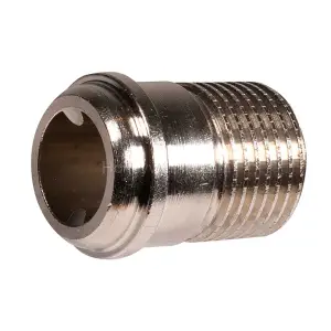 VA5200B010 — радиаторная соединительная муфта (tailpiece) с уплотнением «металл по металлу», 3/8 in, DN10