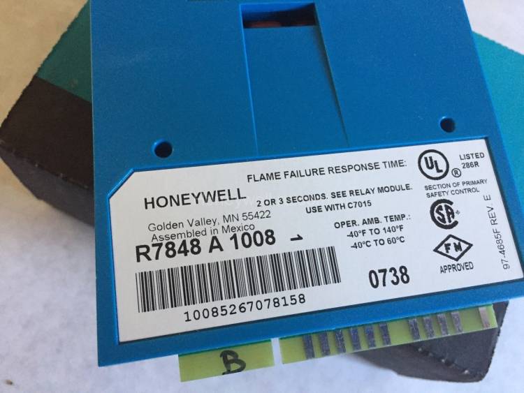 Honeywell R7848B1014/U