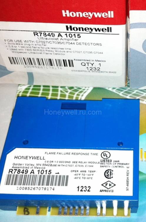 Honeywell R7849A1015/U