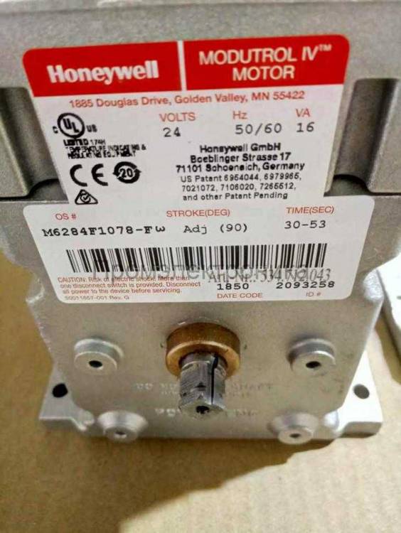 Honeywell M6284F1078
