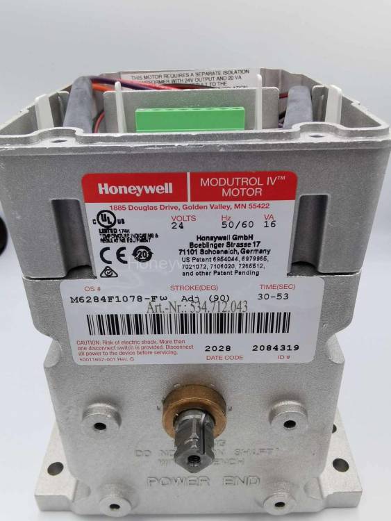 Honeywell M6284F1078